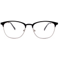 Factory Directly Double Colored Copper Reading Glasses with Acetate Tip